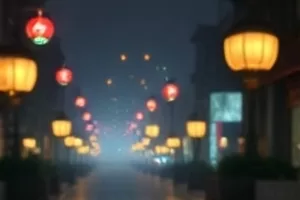 老式拨号电话与零点整的钟面