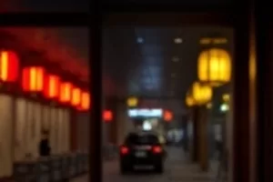 午夜电台的调频旋钮与刻度盘